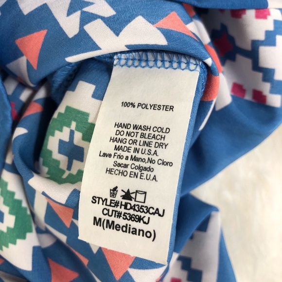 Maude multi-colored western print tunic dress - Picture 8 of 8